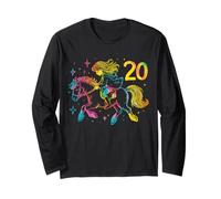 20e Anniversaire Cavalier Amateur de Chevaux Fille 20 Ans Manche Longue