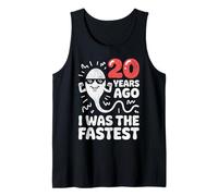 20e Anniversaire drôle : il y a 20 Ans, j'étais la Blague la Plus Rapide Débardeur