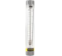 -20G 1-10GPM Acrylic Tube Type Liquid Flowmeter Meter for Female G3/4in Tube Type Flowmeter