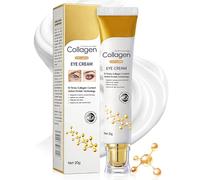 20g Crème Anti-Rides Yeux, Crème Yeux Anti-Âge, Soin Contour des yeux, effet repulpant et hydratant pour une peau ferme et lisse, action liftante et repulpante, regard rajeuni et lumineux