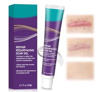 20g Gel-Crème Correcteur de Cicatrices - Soin Peau Intensive pour l‘Apparence des Marques - Texture Léger à Absorption Rapide - Crème Réparatrice Peau,Application quotidienne