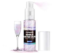 20g Paillettes Comestibles, Irisé Paillettes Alimentaires Comestibles pour DéCoration de GâTeaux, Cocktails, Spray Paillette - Colorant Alimentaire Poudre Edible Glitter Spray