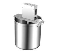 20L Automatic Stainless Steel Food Mixer - Adjustable Speed Commercial Stirrer for Sauces, Jams, and Hot Pot Seasonings