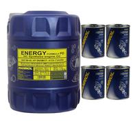 20L MANNOL Energy Formula PD 5W-40 API SN/SM/CF Huile De Nettoyage Du Moteur