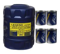 20L MANNOL Huile Moteur SAE 0W-40 LEGEND+ESTER Motorspülung Motor Flush