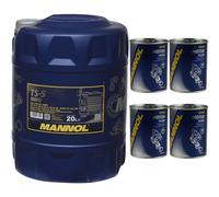 20L MANNOL huile moteur TS-5 Uhpd 10W-40 Api Nettoyant Motor Flush