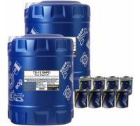 20L mannol TS-15 Shpd 20W-50 huile moteur Api CI-4 / Sl Acea E7 A3/B4 Jaso