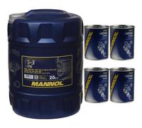 20L MANNOL TS-3 SHPD 10W-40 API CH-4/CG-4/CF-4/SL Nettoyage Moteur