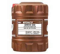 20L PEMCO Huile Moteur Moteur iDRIVE 040 SAE 40 API CH-4/SJ Huile Moteur