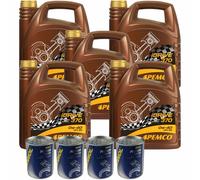 20L PEMCO IDRIVE 370 0W-40 Huile Moteur API SN ACEA A3/B4 Inclus. Moteur Doctor
