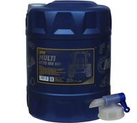 20Liter MANNOL Huile de Transmission / Hydraulique Multi Utto Wb 101 Api GL-4+