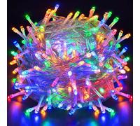 20M 200LEDs, 8 modes d'éclairage, IP44 Guirlande lumineuse de Noël à LED étanche, lumière de bande de jardin, lumière de décoration intérieure, éclairage de fête, multicolore