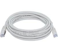 20m de câble patch gris clair CAT.5 Câble patch de connexion Internet Câble réseau Câble LAN Câble réseau DSL RJ45