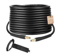 20m Flexible Tuyau pour Kärcher K2 K3 K4 K5 K6 K7 Nettoyeur Haute Pression Accessoires Tuyau de Rechange d'extension Rallonge Tuyaux de Rechange Pièces Détachées avec Connecteur Rapide