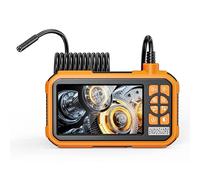 20M Single Lens Endoscope Camera 1080P Semi-Rigid Snake Camera Sewer Cable 2600mAh Battery for Pipeline