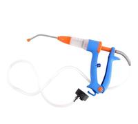 20ml Veterinary Medicine Filling Device,Veterinary Medicine Filling Device,Continuous Drench Dosing Device ,Livestock Autonomous Feeding Tools, for Pig Cow, Sheep, Horse (B,Orange)