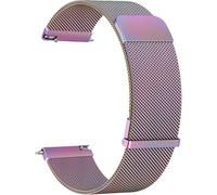 20mm 22mm Watch Strap For Smartwatch, Universal Metal Steel Mesh Replacement Bands Quick Release For Men Women (Multicolor, 20mm)