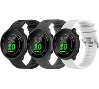 20mm Bands Compatible With Garmin Forerunner 55/Venu/Venu 2 Plus/Venu Sq/Venu Sq Music/Venu Sq 2/Venu Sq 2 Music Bracelet Men Women Silicone