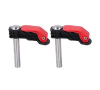 20mm Bench Dog Clamp 2 Pcs | Quick Release & Firm Grip for Woodworking | High Strength Engineering Plastic & Stainless Steel | Hold Down Clamp for Workbenches