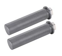 20mm Bench Dogs & Rail Stops | Aluminum Alloy Sliding Slot Clamps for Woodworking Tables | Secure T - Track/Workbench/Drill Press Stops | 2PCS Grip - Enhanced Anodized Stops