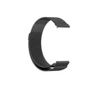 (20mm,black)Replacement Strap Stainless Steel Magnetic Milan Fashion Wristband for Samsung Galaxy Watch 3
