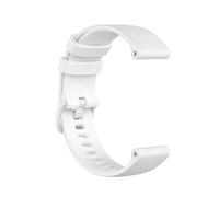20mm Bracelets de Montre,Band Silicone Bracelet pour Garmin Venu Sq,Silicone Souple Multicolore Bande Sport Remplacement Sangle pour Garmin Venu/Garmin Vivoactive 3/Vivoactive 3 Music (blanc),