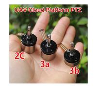 20MM Brushless electronic starter DC 12V Ball Bearing BLDC 360 Degree Rotation for UAV PTZ Handheld PTZ Security Monitoring CZAOINCU(3b Motor)