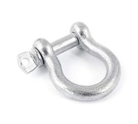 20mm MANILLE lyre acier galvanisé, pour connecter des câbles métalliques et des chaînes, fixé avec une épingle, en forme d'oméga [DQ-PP]