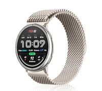 20mm Métal Bracelet pour Amazfit Active 2/Active 3 Premium/Cheetah 2 Pro | Version Épaissie Magnétique Métal de Remplacement pour Amazfit T-Rex 3 pro 44mm/GTS 4/GTR Mini - Étoile