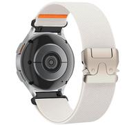 20mm Nylon Loop Deportiva Correa Compatible con Samsung Galaxy Watch 7/6/5/4/FE 40mm 44mm/Garmin Vivoactive 3/Vivoactive 5/Venu 2 Plus/Venu sq, Cierre Paracaídas Ajustable Pulsera Reloj Mujer Hombre