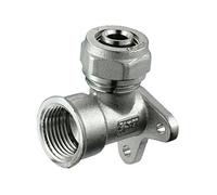 20mm PEXALPEX x paroi cou 1/2" laiton femelle