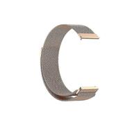 (20mm,rose gold)Replacement Strap Stainless Steel Magnetic Milan Fashion Wristband for Samsung Galaxy Watch 3