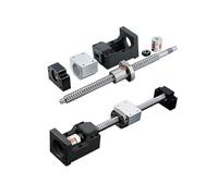 20mm SFU2005 SFU2010 Ballscrew Set + HM15-86 Integrated electronic starter + BF15 Support + DSG20 Nut Housing + LF30X40 Coupling IDGTTLDF(SFU2005 for NAME34,1400mm)