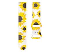 20mm Soft Silicone Straps For Garmin Watch Vivomove HR/Vivoactive 3-3t/Venu/SQ Wrist Band Forerunner 245/645 Accessory Bracelet