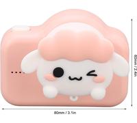 20MP Enfants Caméra HD avant arrière 2 Objectif Charge USB 600mAh Portable Enfants Numérique Petit Mouton