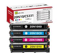 20N10 CS331 CX331 Cartouche de toner de rechange pour Lexmark CX431, CS431 | CS331dw, CS431dw, CX331adwe, CX431adw CX331, CS331 Series Imprimante laser compatible avec 20N10K0 20N10C0 20N10M0 20N10Y0