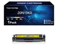 20N10K0, 20N10C0, 20N10M0, 20N10Y0 Cartouche de Toner avec Puce, Compatible avec Les Laser Multifonctions pour Lexmark CS331DW CS431DW CX331ADWE CX431ADW Imprimantes ,Y-1 Pack