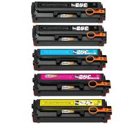 20N20K0 C0 M0 Y0 Pack 5 Toners compatibles pour Lexmark CS331dw CS431dw CX331adwe CX431adw Noir Cyan Magenta Jaune avec puce 1500 pages