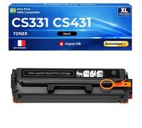 20N20K0 Toner Noir compatible pour Lexmark CS331dw CS431dw CX331adwe CX431adw avec puce haute capacité 1500 pages laser nettes