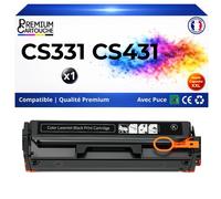 20N20K0 Toner Noir compatible pour Lexmark CX331 CX431 avec puce haute capacité rendement 1500 pages impression laser nette bureau