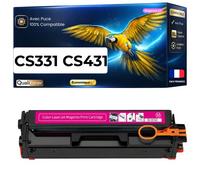 20N20M0 Toner Magenta compatible pour Lexmark CS331dw CS431dw CX331adwe CX431adw avec puce haute capacité 1500 pages impression laser couleur