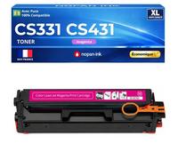 20N20M0 Toner Magenta compatible pour Lexmark CS331dw CS431dw CX331adwe CX431adw avec puce haute capacité 1500 pages impression laser couleur