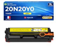 20N20Y0 Cartouche Toner Compatible pour Lexmark CX331 CX431 Jaune Haute capacité avec Puce rendement 1500 Pages Impression Laser Couleur Nette Bureau fiable