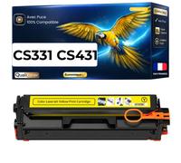 20N20Y0 Toner Jaune compatible pour Lexmark CS331dw CS431dw CX331adwe CX431adw avec puce haute capacité 1500 pages impression laser couleur