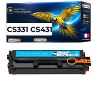 20N2XC0 20N0X20 Toner Cyan compatible pour Lexmark CS431dw avec puce haute capacité 6700 Pages