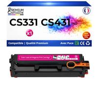 20N2XM0 20N0X30 Toner Magenta Compatible pour Lexmark CS431dw Haute capacité avec Puce rendement 6700 Pages