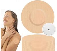 20pc Beige patch freestyle libre 2 patch capteur de glucose en continu Fabriqué en coton médical à haute élasticité Respirant/imperméable/hypoallergénique Un patch offre une protection de 7 à 14 jours