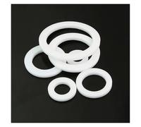 20pc DN40 45x35x2mm Fit 1-1/2" Thread PTFE Flat Washer Gaskets Spacer Insulation Sealing Ring Strip