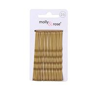 20pc Long 6.5cm Kirby Grips Hair Bobby Pins Clips Blonde