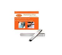 20pc métal couture pince à sertir coudre 3 pouces règle de mesure fixe - gris